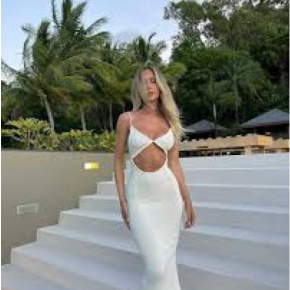 Johansen Murraya White Cutout Dress - Picture 2 of 4